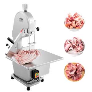 Ferăstrău-cu-bandă-electric-profesional-pentru-carne-1800W-din-oțel-inoxidabil