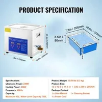 Aparat-profesional-de-curățare-cu-ultrasunete-10-L-40-KHz-240-W-cu-încălzitor-și-timer