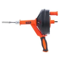 Șnec-de-curățare-canalizare-2-3m-cu-adaptor-pentru-bormașină-pentru-desfundarea-scurgerilor-chiuvetelor-de-bucătărie-și-baie-cu-furtun-protector-și-mănuși
