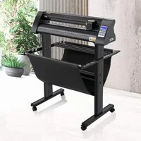 Cutter-plotter-pentru-vinil-720-mm-cu-ecrane-LED-și-senzor-optic-semiautomat-încorporat-pentru-poziționare-precisă-compatibil-cu-software-ul-SignMaster-pentru-Windows-cu-stativ