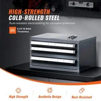 Dulap-cu-trei-sertare-pentru-burghie-de-la-1mm-la-13mm-organizator-din-oțel-cu-etichete-depozitare-stabilă