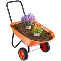 Cărucior-basculant-de-grădină-cu-2-roți-capacitate-de-180-kg