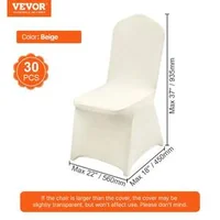 Huse-pentru-scaune-din-spandex-30-de-bucăți-mărime-universală-culoarea-fildeșului