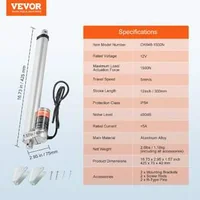 Actuator-liniar-12V-cursă-30-cm-forță-1500N