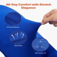 Huse-pentru-scaune-din-spandex-50-de-bucăți-mărime-universală-albastre-cu-margine-frontală-dreaptă