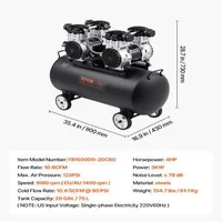 Compresor-silențios-fără-ulei-75-l-4HP-90-PSI-portabil