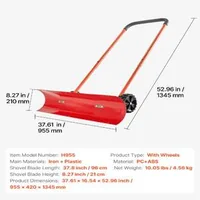 Lopată-pentru-zăpadă-tip-plug-cu-roți-lățime-96-cm-mâner-reglabil