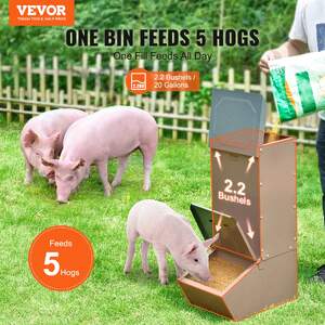 Hrănitoare-metalică-cu-ușă-dublă-pentru-până-la-5-porci