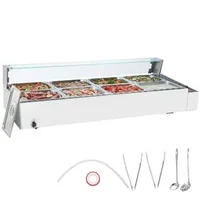 Încălzitor-electric-profesional-pentru-bufet-8-1-2-cu-paravan-de-sticlă