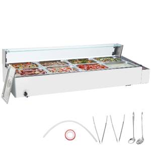 Încălzitor-electric-profesional-pentru-bufet-8-1-2-cu-paravan-de-sticlă