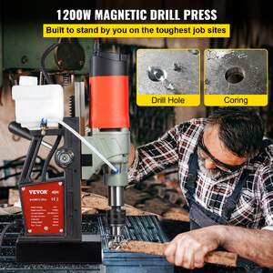 Mașină-de-găurit-magnetică-portabilă-profesională-1200-W-Ø-40-mm-forță-magnetică-1200kg-13-000N-viteză-variabilă