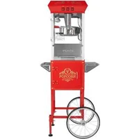 Aparat-de-popcorn-cu-cărucior-850W-capacitate-200-g-stil-retro