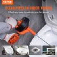 Șnec-de-curățare-canalizare-2-3m-cu-adaptor-pentru-bormașină-pentru-desfundarea-scurgerilor-chiuvetelor-de-bucătărie-și-baie-cu-furtun-protector-și-mănuși