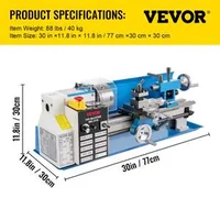 Mini-strung-metalic-550-W-cu-viteză-variabilă-până-la-2250-rpm-Include-mandrină-cu-3-bacuri-precizie-și-afișaj-digital-pentru-prelucrare-metal-cu-cutie-de-scule