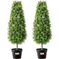Decor-din-plante-artificiale-rezistent-la-UV-pentru-interior-exterior-preț-pentru-două-bucăți