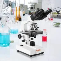 Microscop-compus-binocular-40-2500-cu-masă-mecanică-pe-două-niveluri