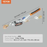 Troliu-manual-cu-clichet-de-5-tone-cu-cablu-de-oțel-de-3-5-m