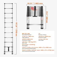 Scară-telescopică-extensibilă-3-74-m-capacitate-de-încărcare-170-kg-din-oțel-inoxidabil