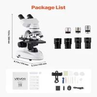 Microscop-compus-profesional-binocular-set-cu-mărire-40-2000