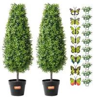 Decor-din-plante-artificiale-rezistent-la-UV-pentru-interior-exterior-preț-pentru-două-bucăți