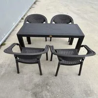 Set-de-grădină-de-înaltă-calitate-cu-masă-de-70-pe-120-cm-și-4-scaune-ovale-în-4-culori-disponibile
