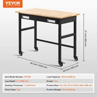 Masă-de-lucru-pe-roți-din-lemn-cu-organizator-pentru-sertare-capacitate-680-kg-120-cm