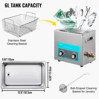 Aparat-de-curățare-cu-ultrasunete-6-l-40-KHz-180W-cu-încălzitor-și-comandă-mecanică