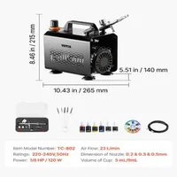 Set-de-aerograf-cu-1-aerograf-1-6-HP-cu-compresor