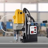 Mașină-de-găurit-cu-talpă-magnetică-1100-W-forță-magnetică-de-1200-kg-Ø-12-40-mm-cu-6-carote-HSS
