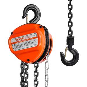 Palan-manual-cu-lanț-capacitate-1-tonă-2-8m-oțel-carbon-galvanizat-G80-cu-frână-cu-dublă-clichet-ghidare-automată-a-lanțului-și-cârlig-rotativ-la-360-pentru-garaj-fabrică-și-doc