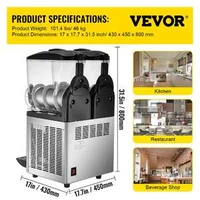 Aparat-pentru-granita-890W-2x15-litri