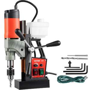 Mașină-de-găurit-magnetică-portabilă-profesională-1200-W-Ø-40-mm-forță-magnetică-1200kg-13-000N-viteză-variabilă