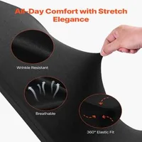 Huse-pentru-scaune-din-spandex-150-de-bucăți-mărime-universală-negre-cu-margine-frontală-dreaptă