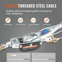 Troliu-manual-cu-clichet-de-5-tone-cu-cablu-de-oțel-de-3-5-m