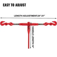 Întinzător-de-lanț-cu-clichet-pentru-fixarea-încărcăturii-capacitate-de-3-tone-lungime-de-60-78-cm