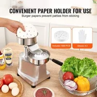 Presă-profesională-robustă-din-oțel-inoxidabil-pentru-burgeri-de-13-cm-cu-1000-de-foi-de-hârtie-pergament