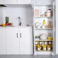 Dulap-de-bucătărie-pentru-alimente-înălțime-de-152-cm-independent-capacitate-de-50-kg-pe-fiecare-raft-cu-3-rafturi-2-reglabile-din-lemn-compozit-pentru-bucătărie-și-sufragerie