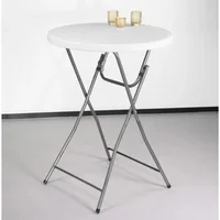 Masă-rotundă-compactă-și-practică-pliabilă-pentru-catering-Ø80-cm-înălțime-110-cm