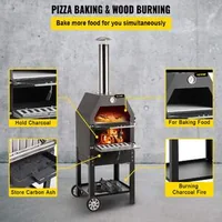 Cuptor-exterior-pentru-pizza-pe-lemne-cu-temperatură-maximă-de-500-C-pentru-grătar