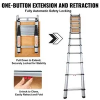 Scară-telescopică-pentru-mansardă-capacitate-160-kg-100-x-60-cm-prelungitor-multifuncțional-din-aluminiu-ușoară-și-portabilă