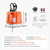 Palan-troliu-electric-portabil-3-în-1-500-kg-cu-telecomenzi