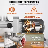 Mașină-electrică-robustă-de-tocat-carne-400-kg-oră-1100W