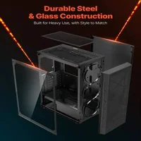Carcasă-pentru-PC-de-gaming-Mid-Tower-Cu-3-ventilatoare-ARGB-de-120-mm