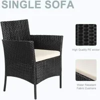 Set-de-grădină-din-4-piese-mobilier-din-ratan-pentru-relaxare-Negru-sau-maro