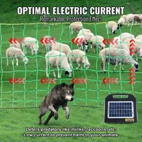 Plasă-pentru-gard-electric-0-88-x-49-98-m-plasă-PE-cu-stâlpi-și-țăruși-cu-vârfuri-duble-plasă-portabilă-utilă-pentru-capre-oi-miei-cerbi-porci-și-câini