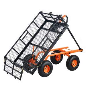 Cărucior-basculant-robust-din-metal-pentru-grădină-180-kg