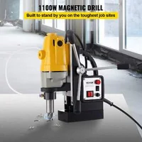 Mașină-de-găurit-cu-talpă-magnetică-1100-W-forță-magnetică-de-1200-kg-Ø-12-40-mm-cu-6-carote-HSS