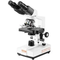 Microscop-compus-binocular-40-2500-cu-masă-mecanică-pe-două-niveluri