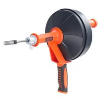 Șnec-de-curățare-canalizare-2-3m-cu-adaptor-pentru-bormașină-pentru-desfundarea-scurgerilor-chiuvetelor-de-bucătărie-și-baie-cu-furtun-protector-și-mănuși