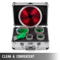 Set-de-5-carote-diamantate-cu-disc-de-ferăstrău-22-35-40-50-65-mm-filet-M14-carborund-și-granit